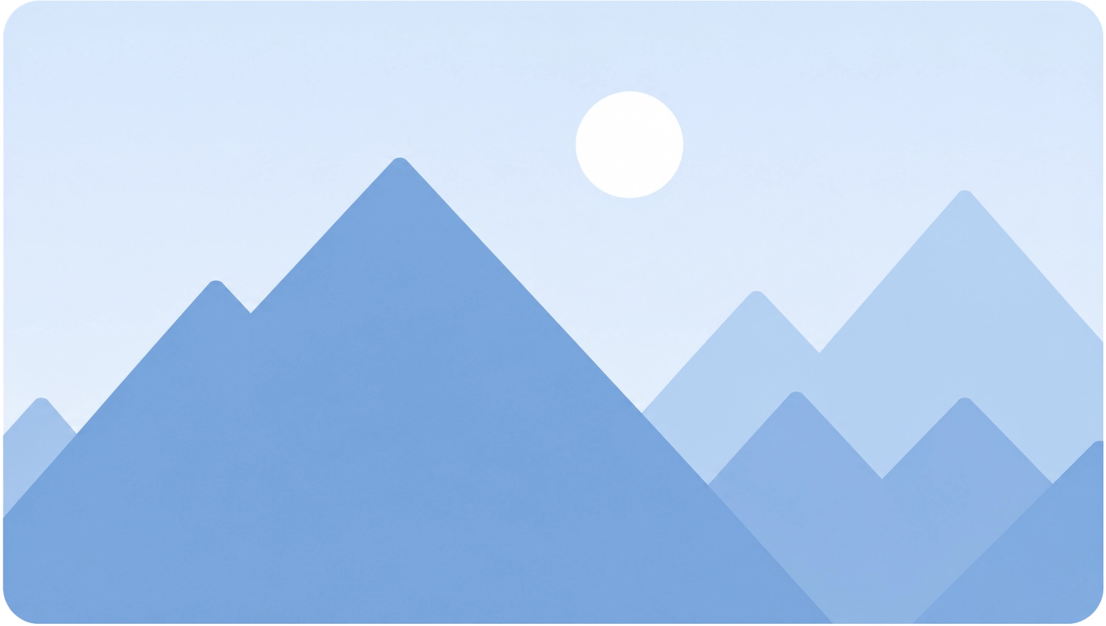 Minimal placeholder illustration representing website content within a web page layout.