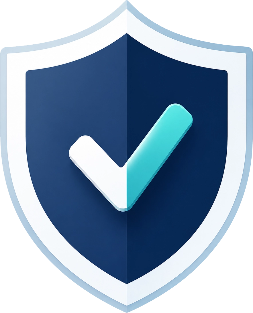Shield icon representing website security, maintenance, and ongoing support.