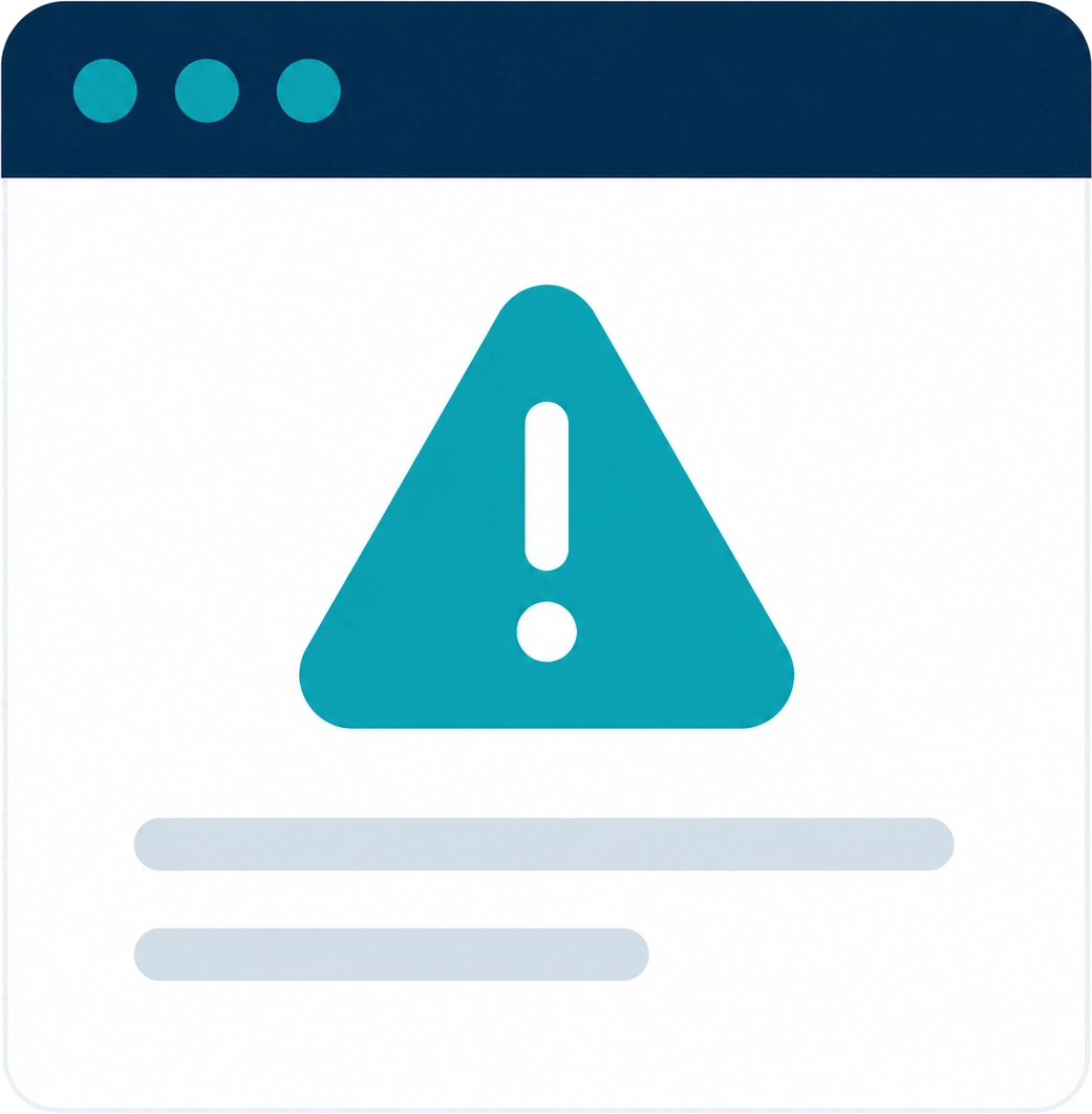 Technical SEO issues affecting website performance
